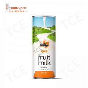 TCE-New Design Milk Beverage Tin Can Can Safe 0,25 mm Δοχεία στεγανοποίησης